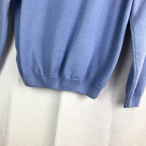 Grandma Knit Top Lightweight Sweater Embroidered Beaded Floral Small - Picture 6 of 7